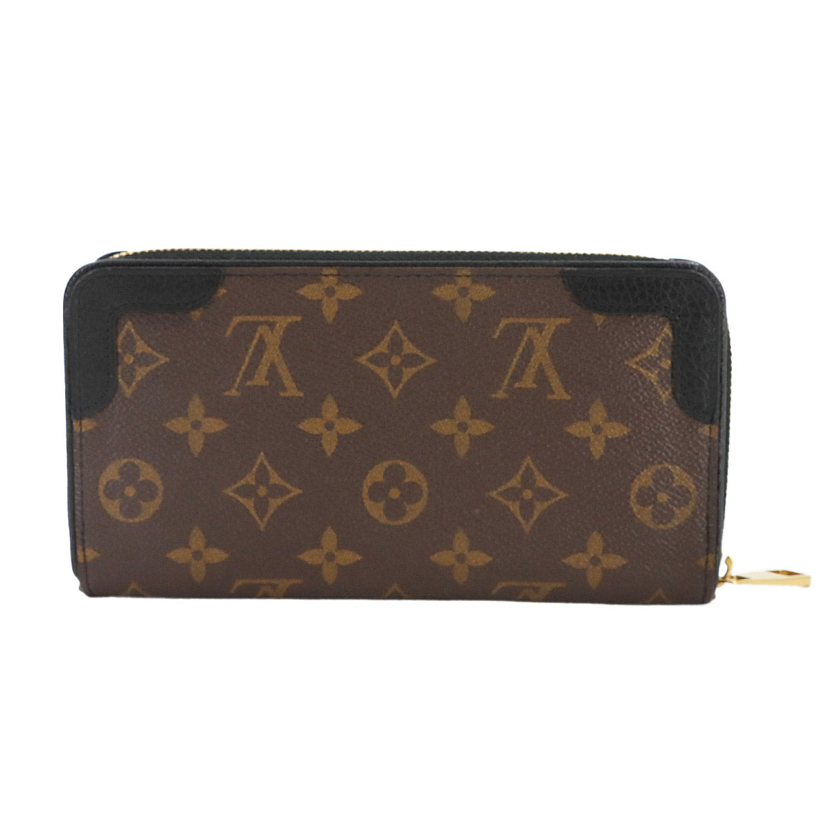 Monogram Zippy Wallet Retiro Leather Noir M61855