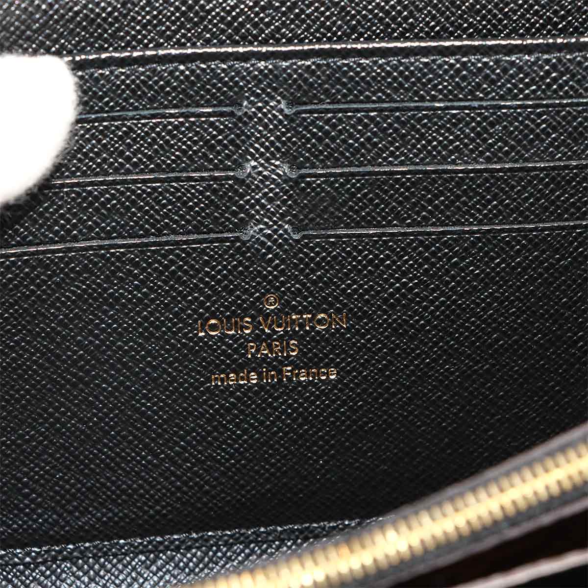 Monogram Zippy Wallet Retiro Leather Noir M61855