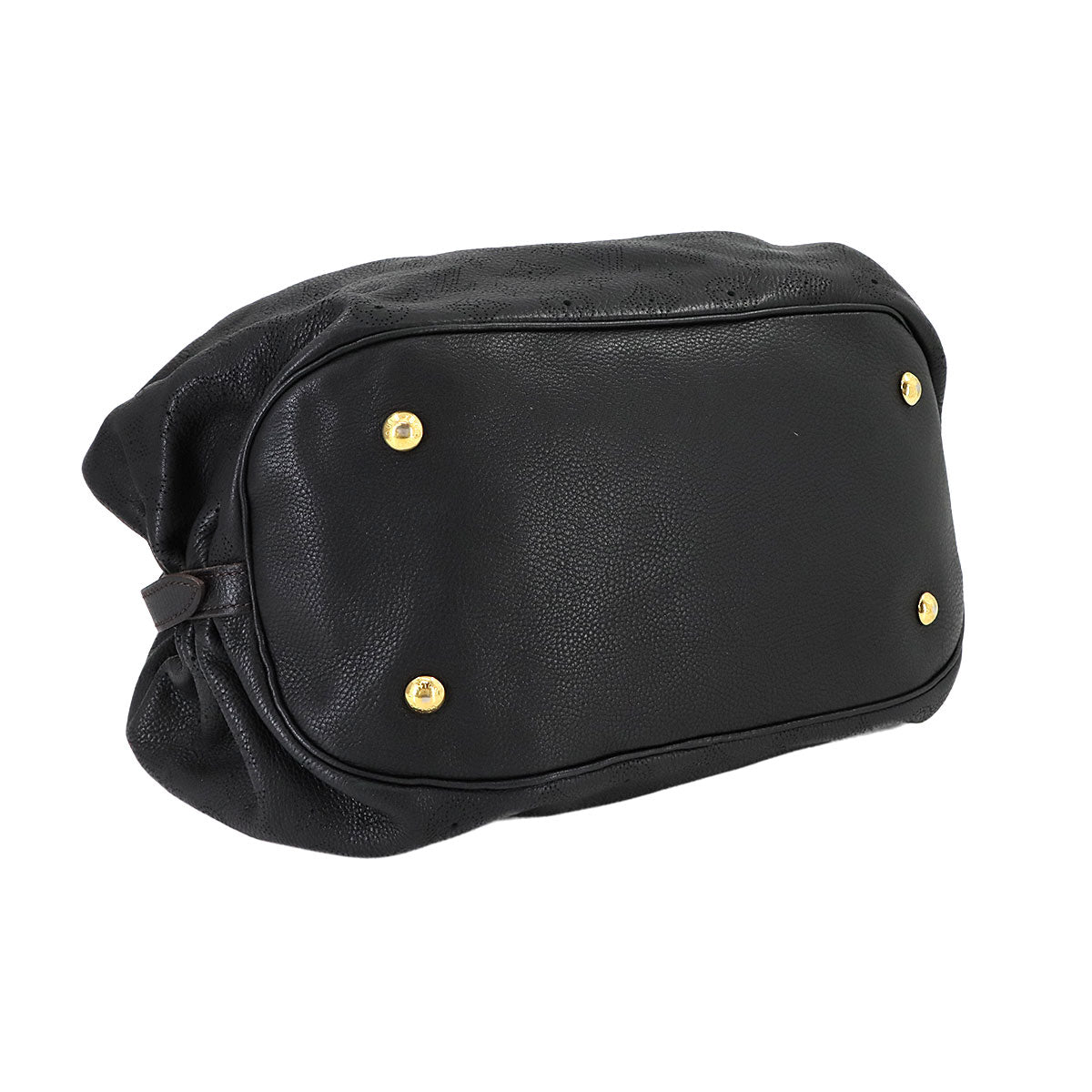 Mahina XL Shoulder Bag Leather Noir M95547 Black Purse