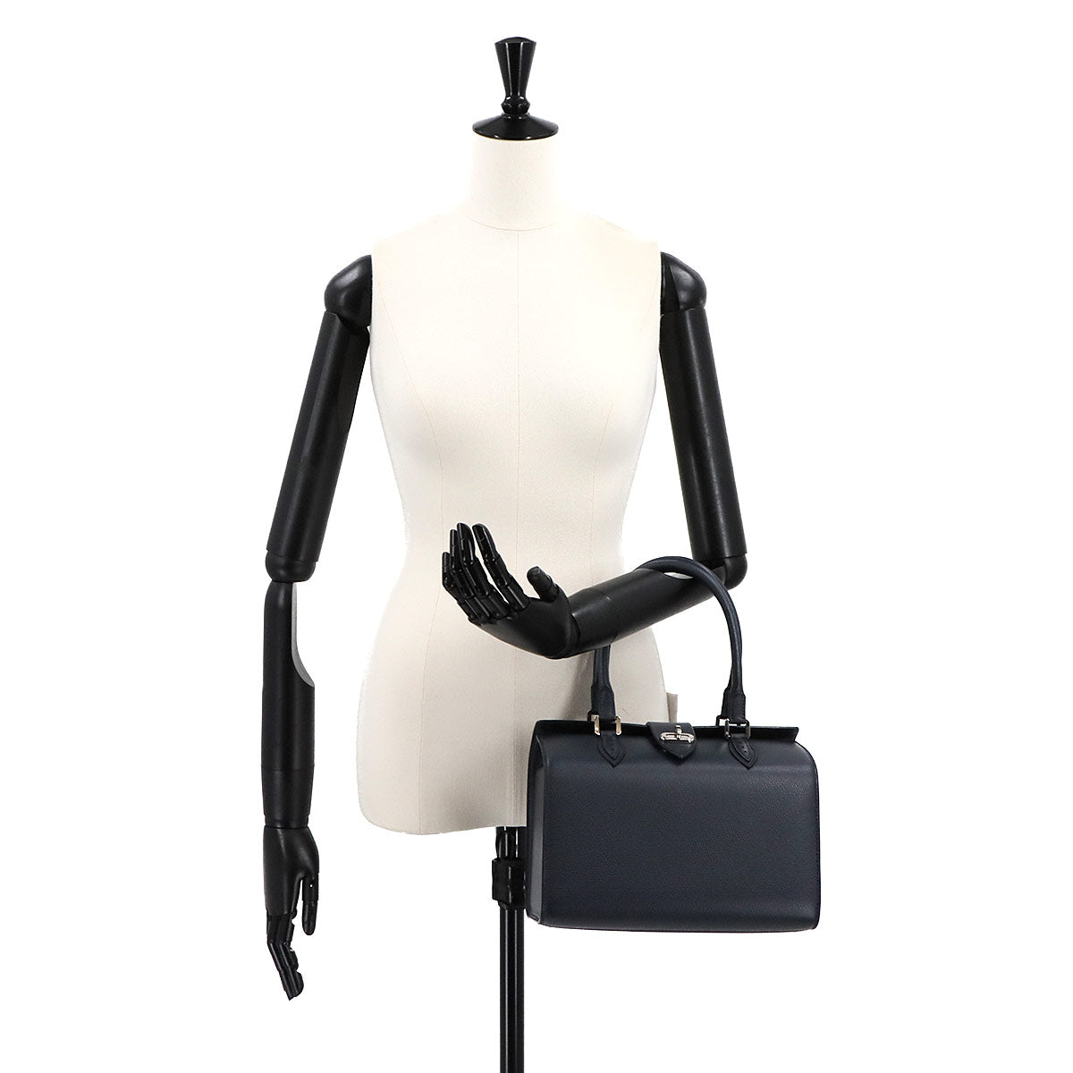 Orsay Horizon Hand Bag Leather Navy 30011S