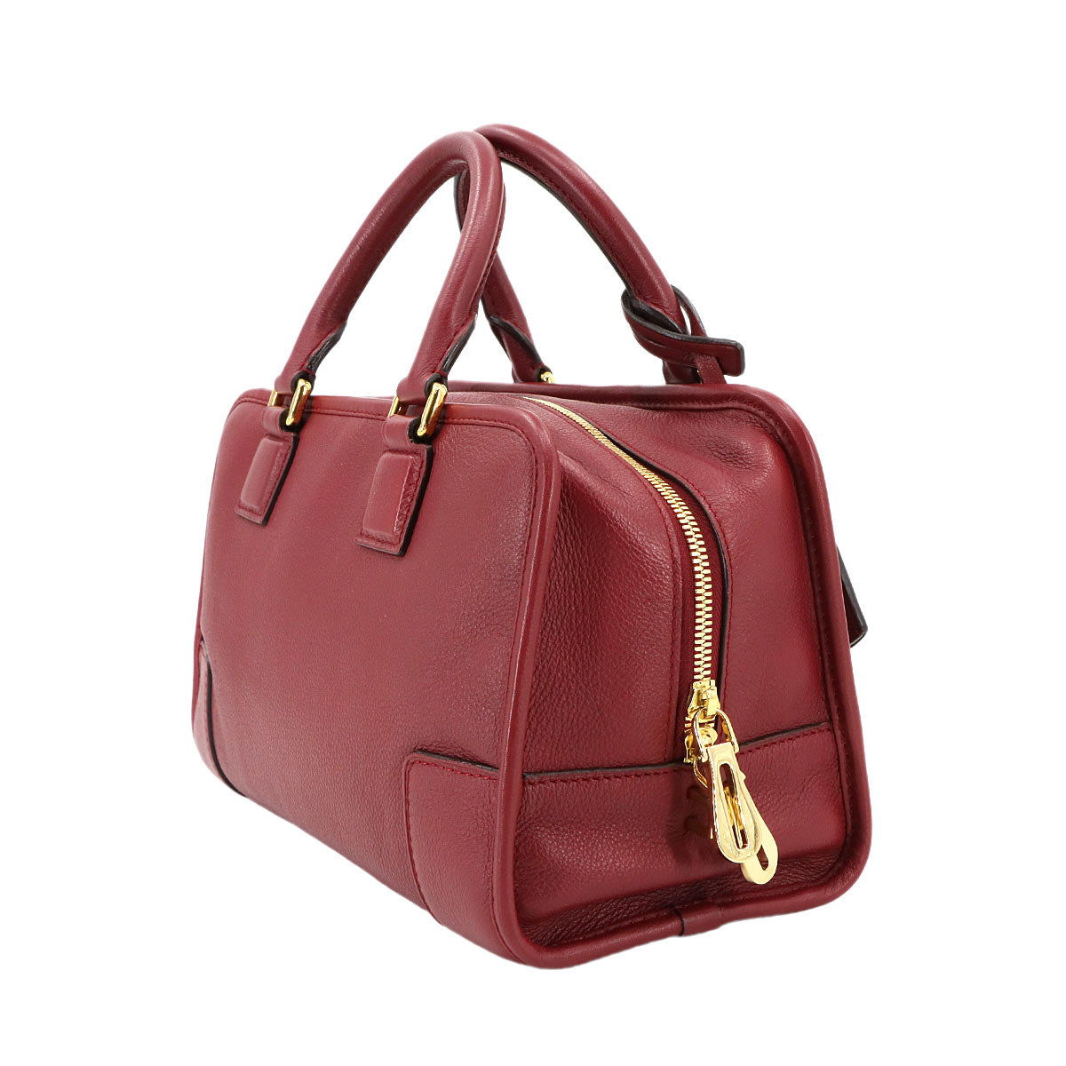 Amazona 28 Year of the Dragon Hand Bag Leather Red Anagram