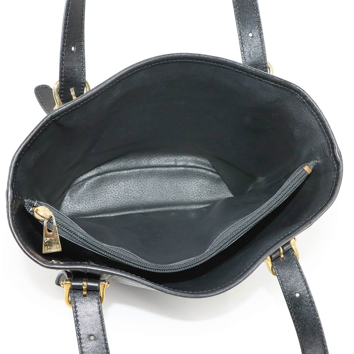 Macadam Tote Bag PVC Leather Black Brown Vintage Purse