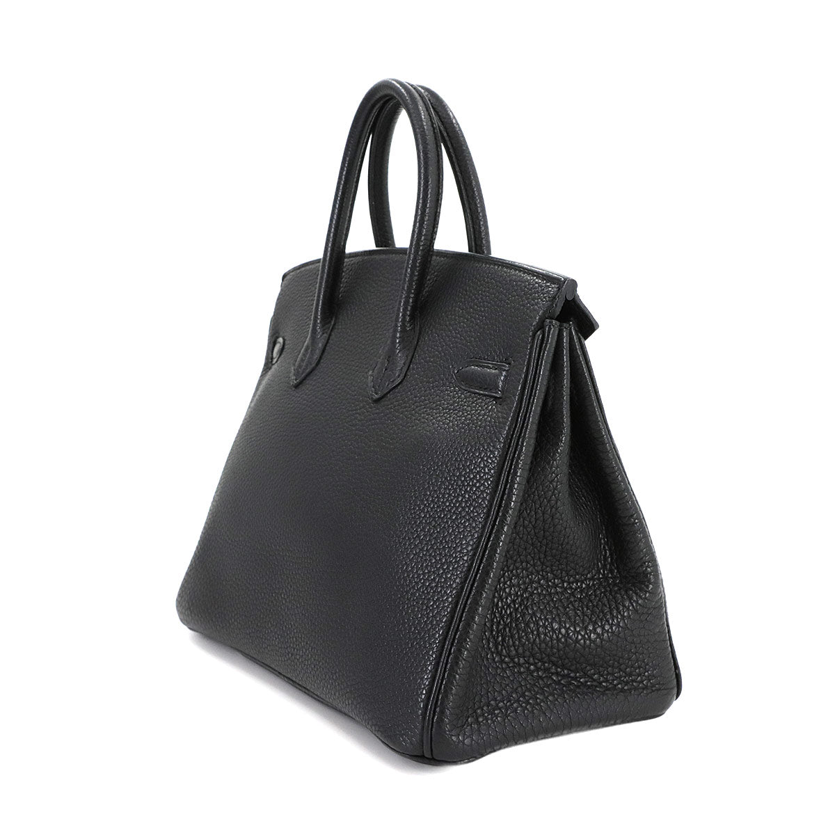 Birkin 25 Veau Togo Black Hand Bag Purse