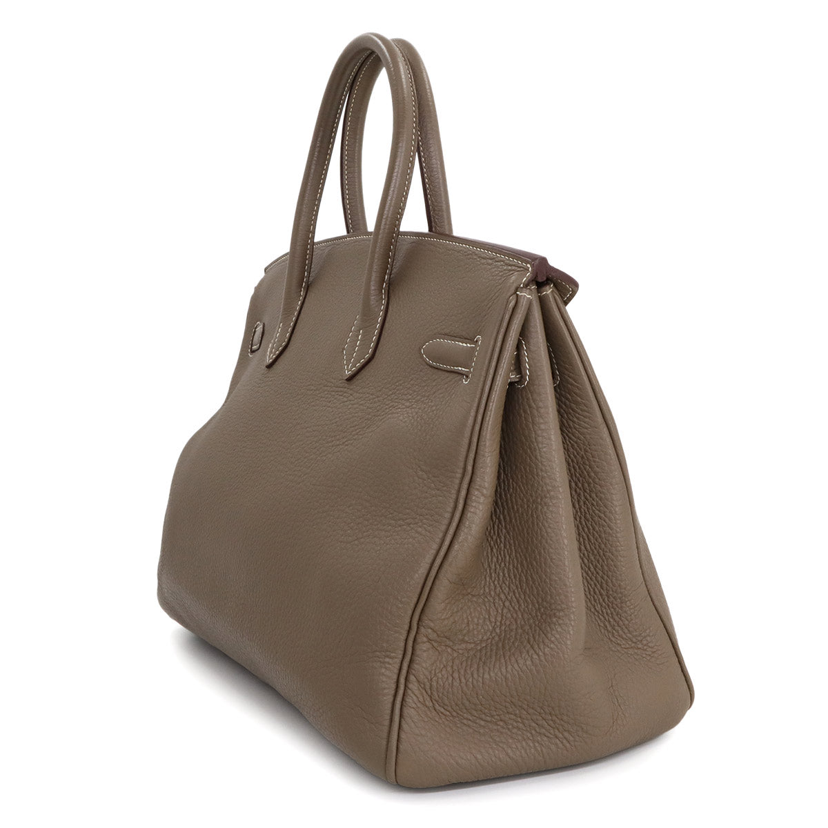 Birkin 35 Togo Etoupe Hand Bag Purse Beige