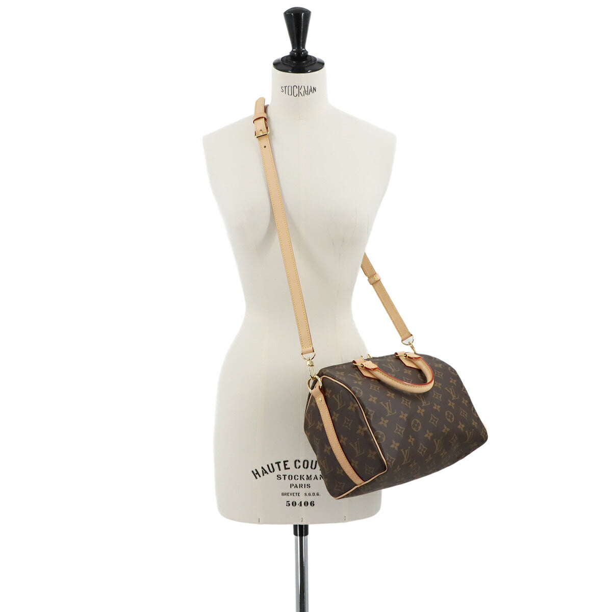 Monogram Speedy Bandouliere 25 2way Bag Brown M41113