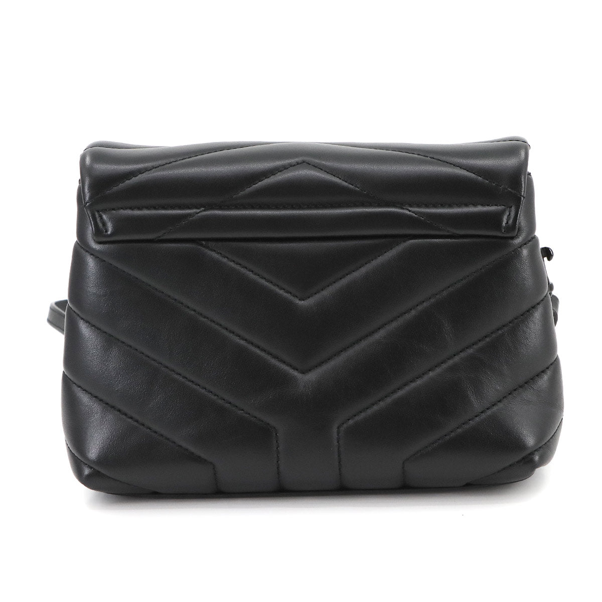 Loulou Toy Shoulder Bag Leather Black 678401