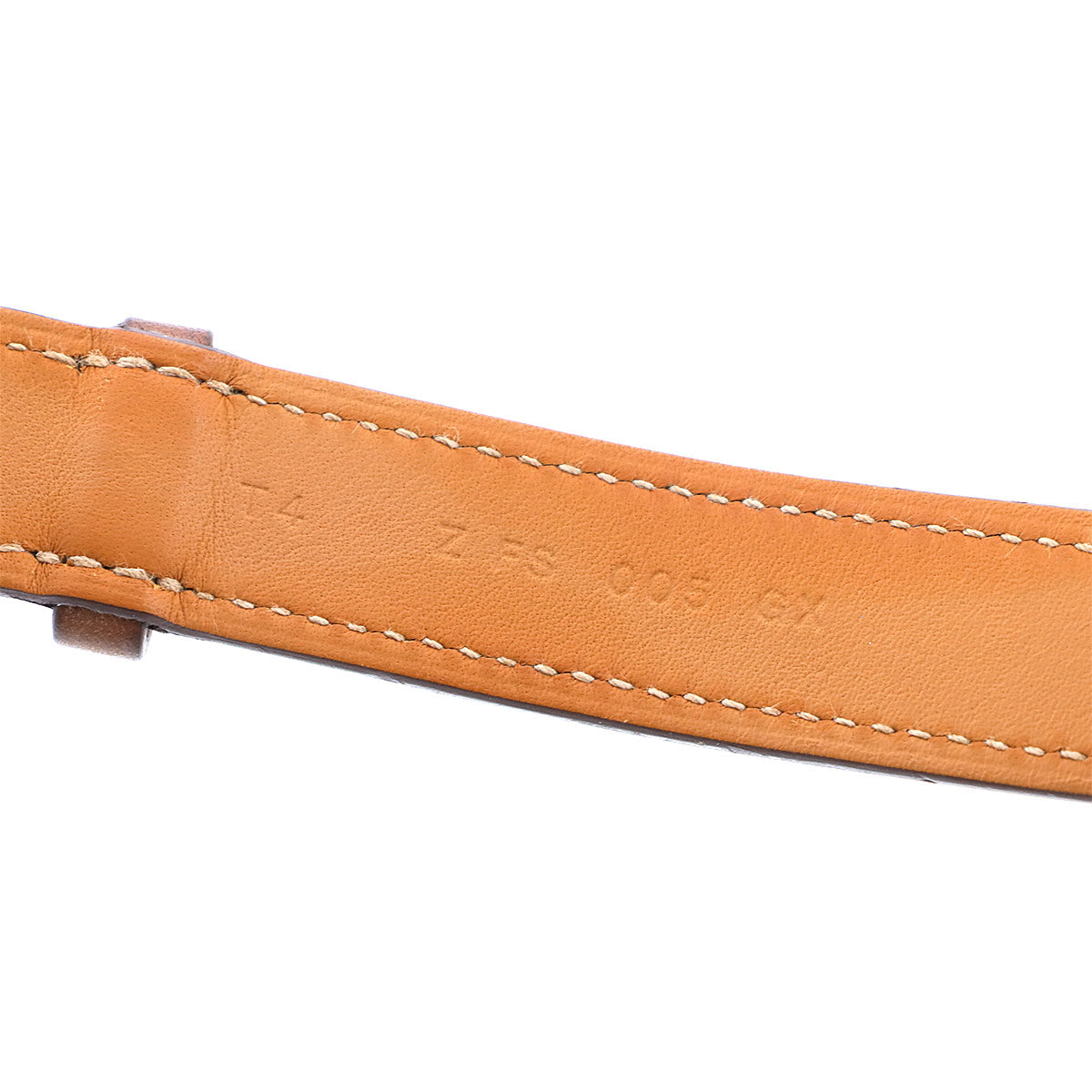 Panache Bracelet Tadelakt Leather Faubourg Brown Horse head