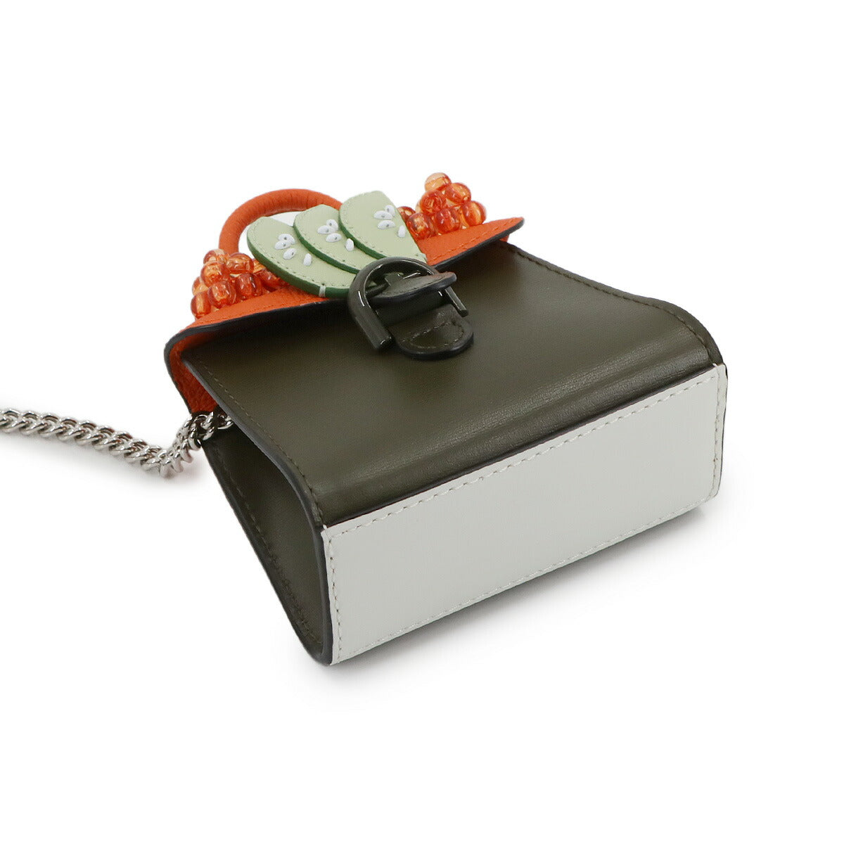 Brillant Bag Charm NIPPON SUSHI Leather Green Miniatures