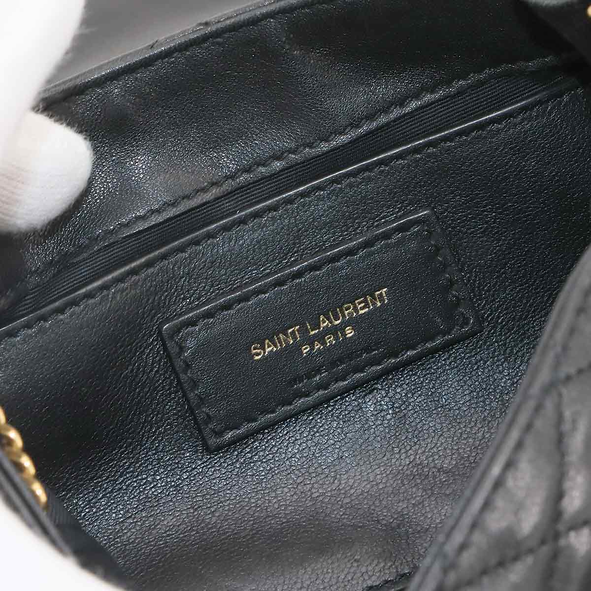 Monogram Mini NOLITA Shoulder Bag Leather Black 672738