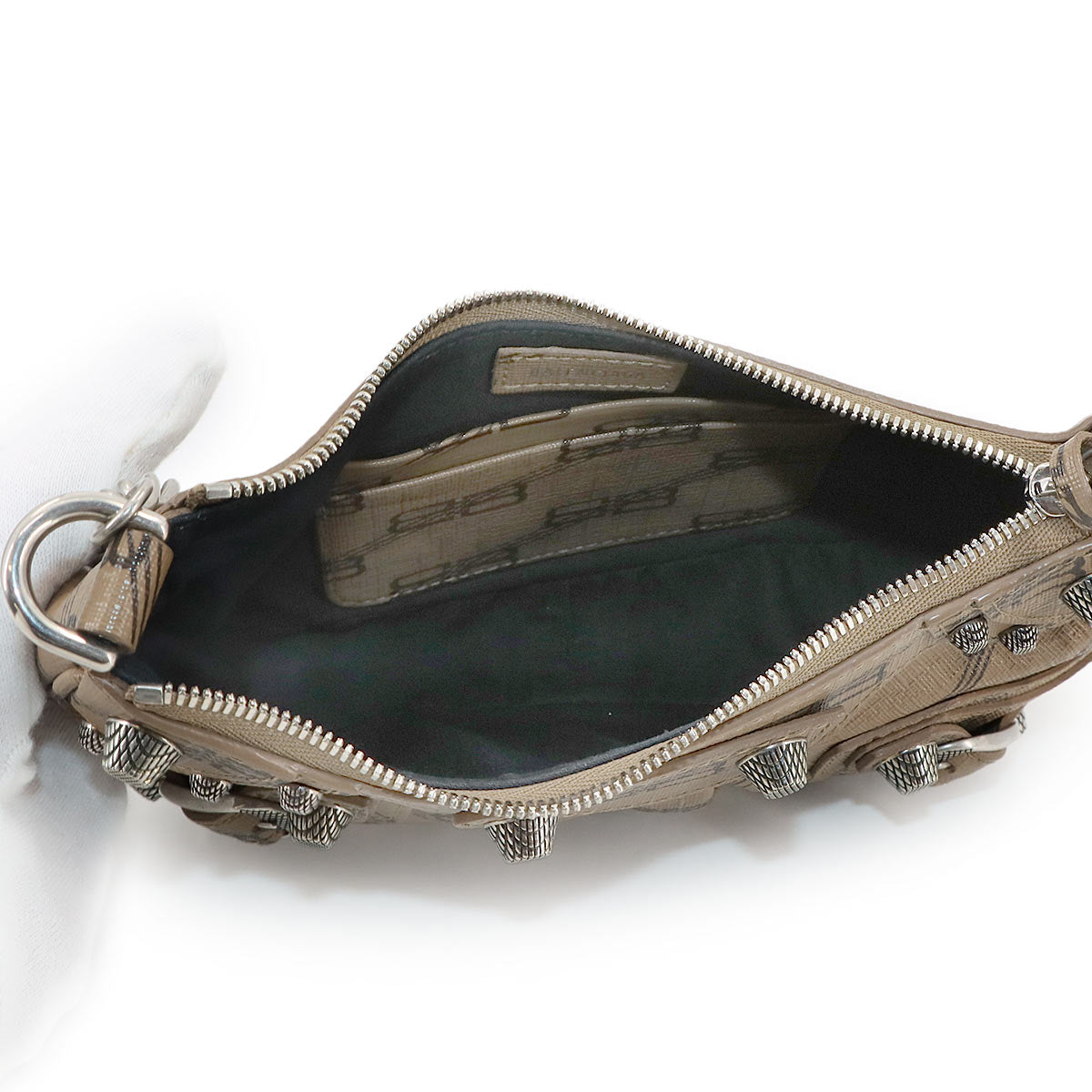 BB Monogram Le Cagole Mini Hand Shoulder Bag Brown 695814