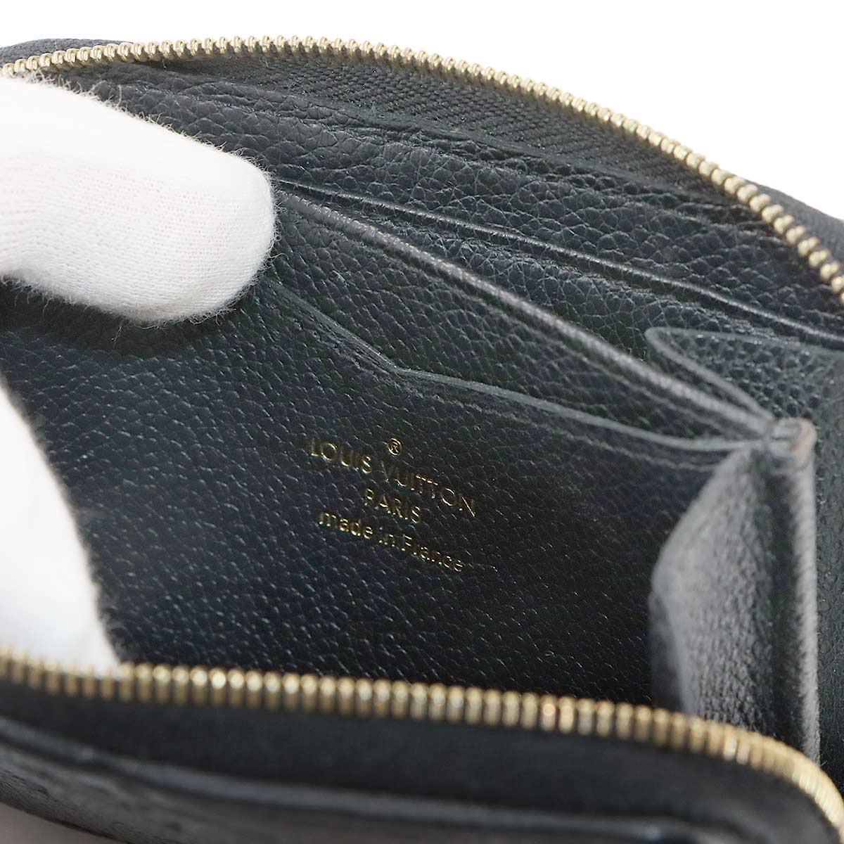 Monogram Empreinte Zippy Coin Purse Coin Case Noir M60574