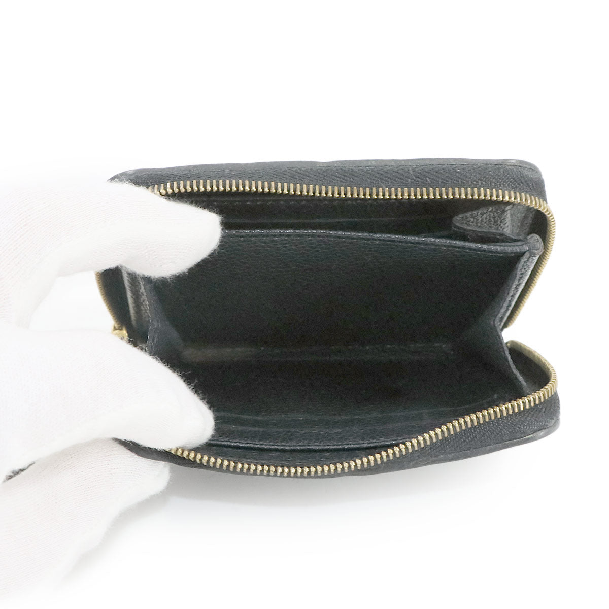 Monogram Empreinte Zippy Coin Purse Coin Case Noir M60574