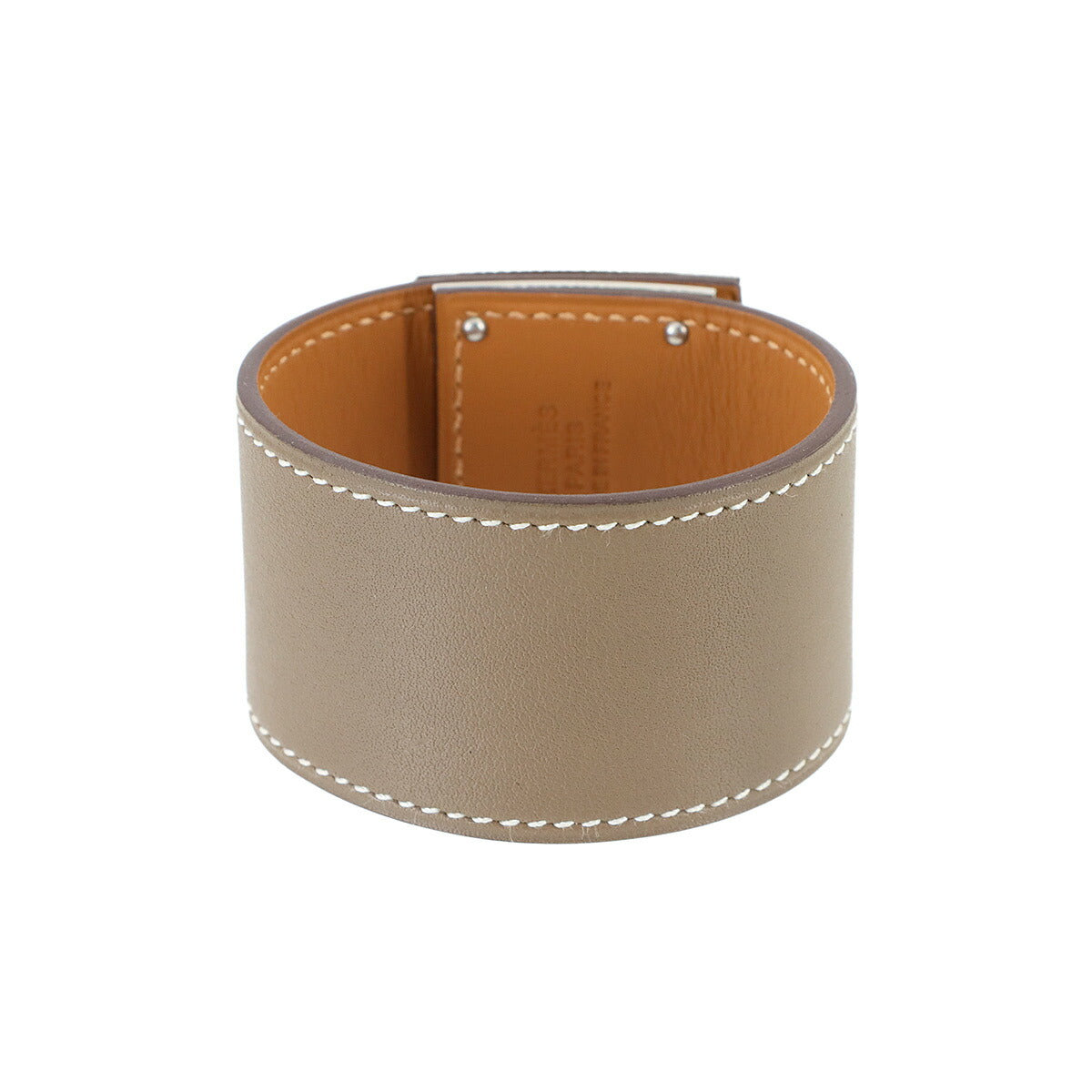 Kelly Dog Bracelet Bangle Veau Swift Etoupe Accessories