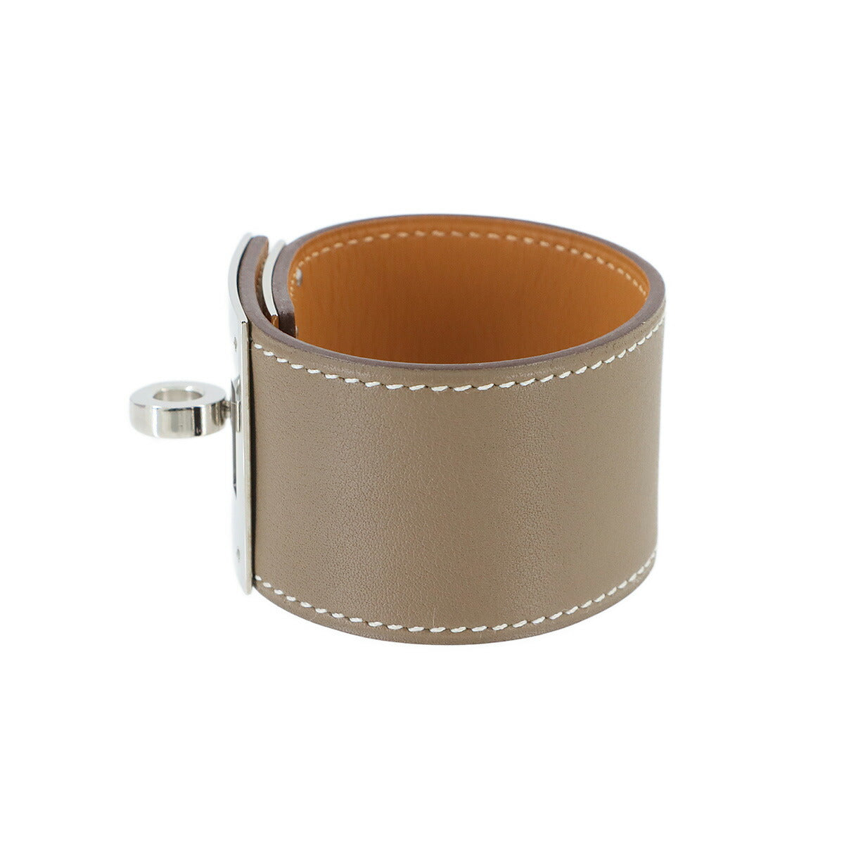 Kelly Dog Bracelet Bangle Veau Swift Etoupe Accessories