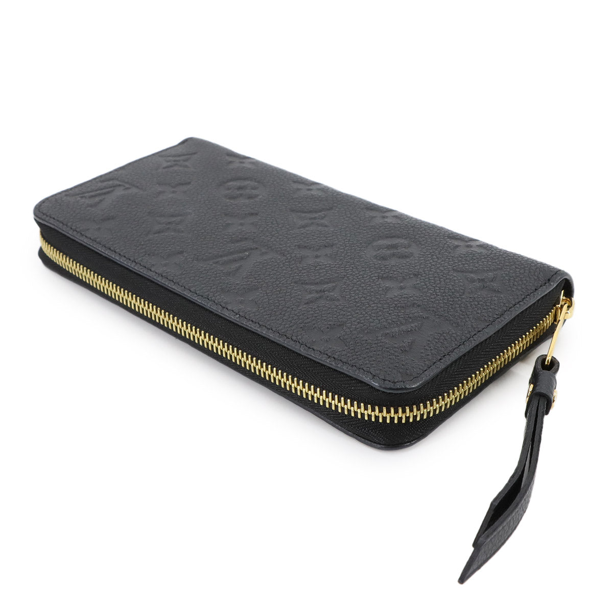 Monogram Empreinte Zippy Wallet Leather Noir M60571