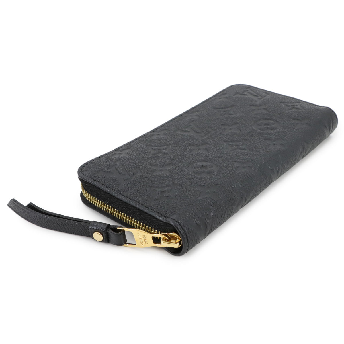 Monogram Empreinte Zippy Wallet Leather Noir M60571