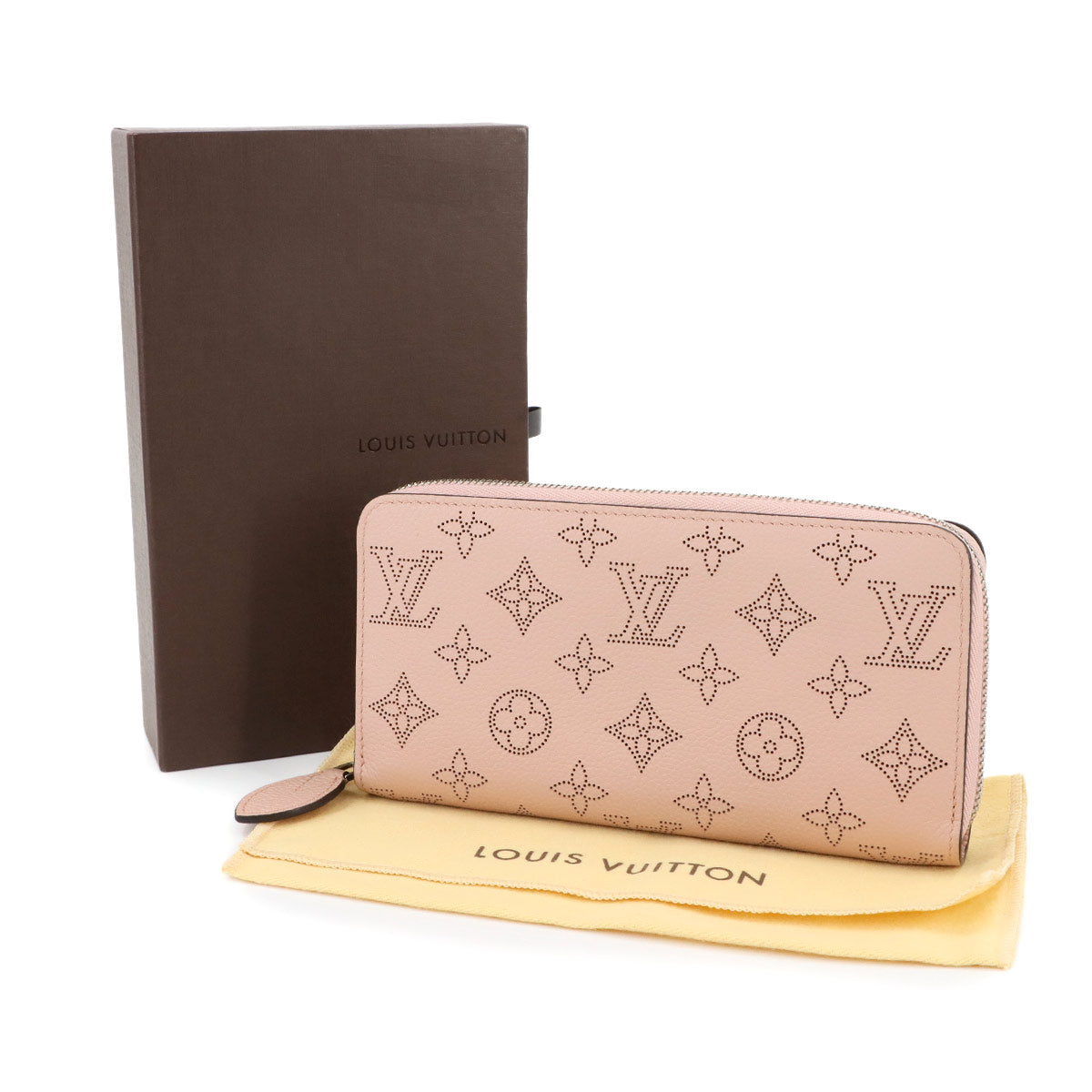 Mahina Zippy Wallet Leather Pink Jasmin M82755 Purse