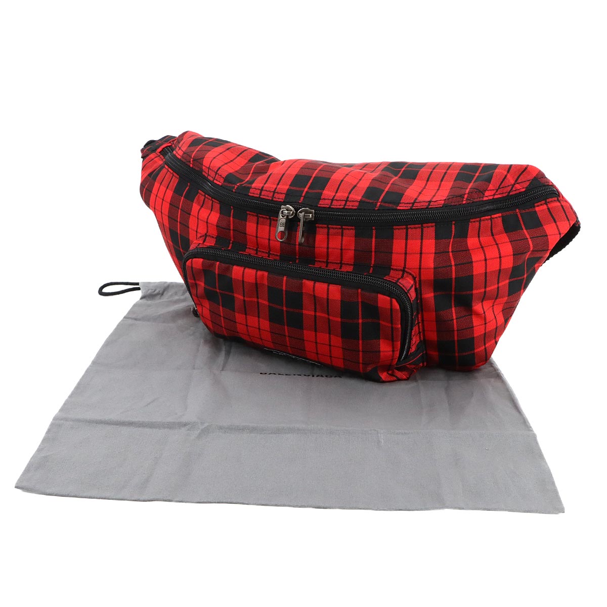 Crossbody Bag Nylon Red Black 644074 Purse 90296118