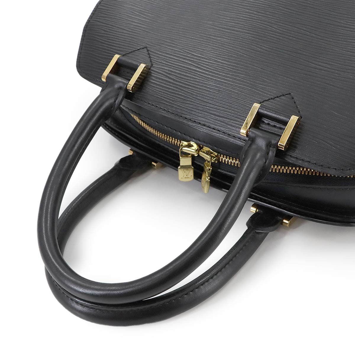Epi Pont Neuf Hand Bag Leather Noir M52052 Purse