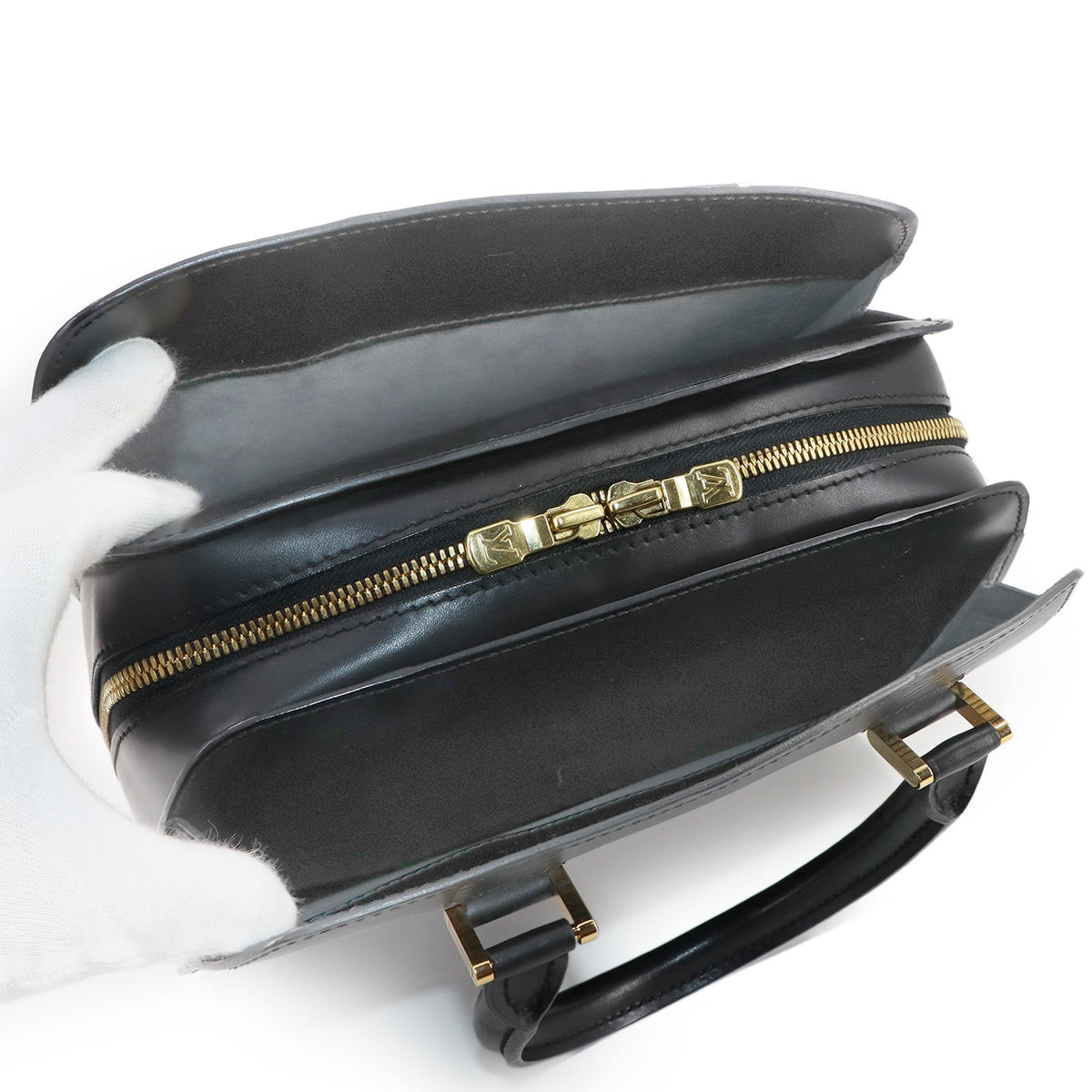 Epi Pont Neuf Hand Bag Leather Noir M52052 Purse