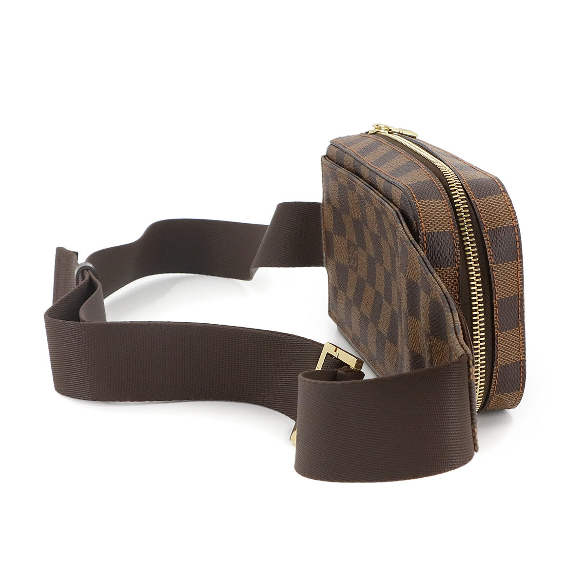 Damier Geronimos Crossbody Bag Ebene Brown N51994