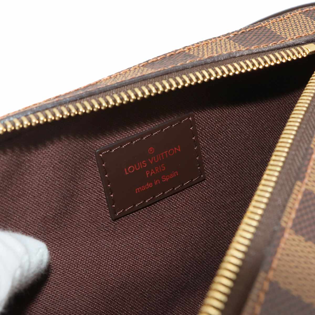 Damier Geronimos Crossbody Bag Ebene Brown N51994