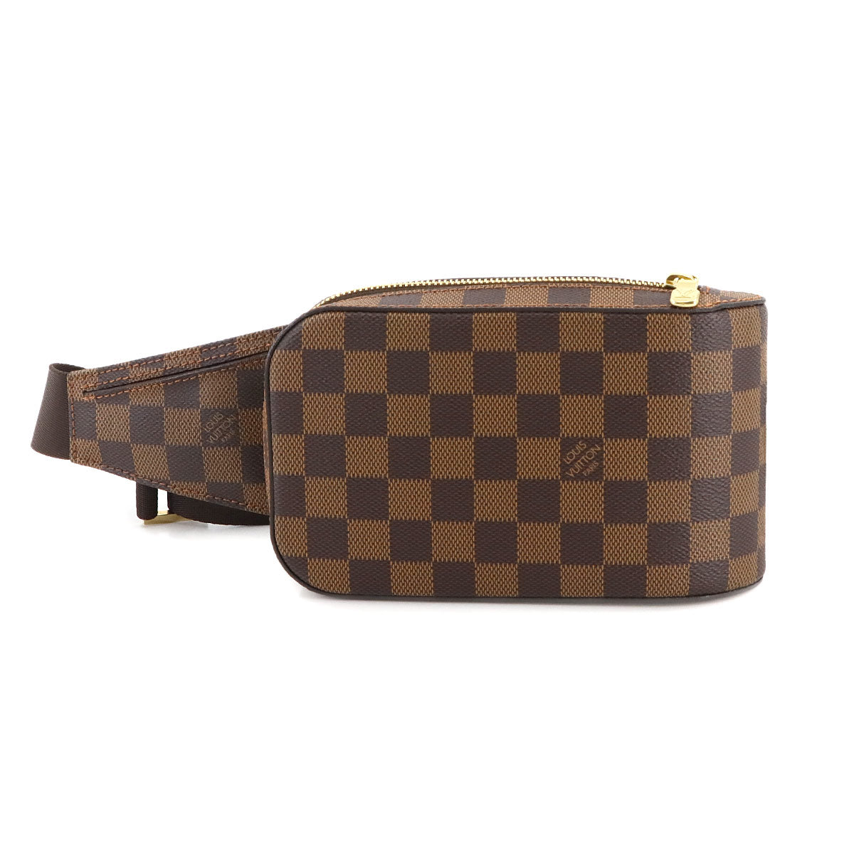 Damier Geronimos Crossbody Bag Ebene Brown N51994