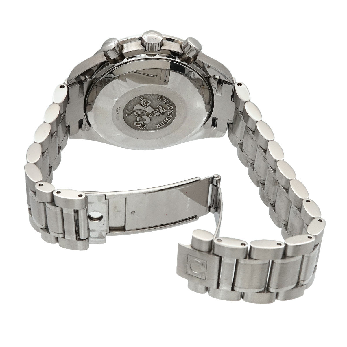 Speedmaster Date 3513 30 Chronograph Automatic Silver Dial Mens