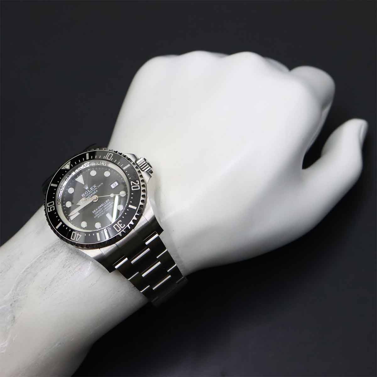 Sea-Dweller Deepsea 126660 Serial Random Automatic Black Dial