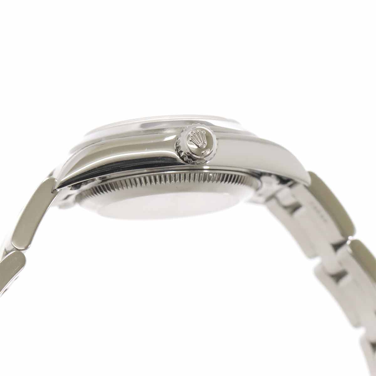 Oyster perpetual 76080 Serial F Silver Dial Ladies Watch