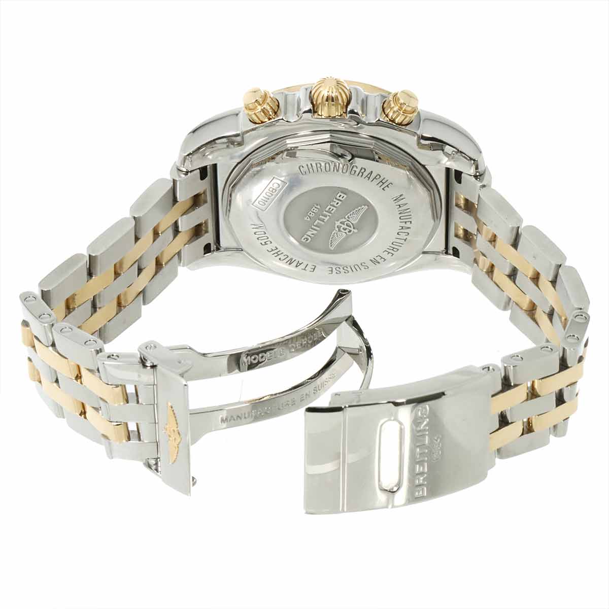 Chronomat 44 CB0110 Chronograph Automatic Black Gold Dial