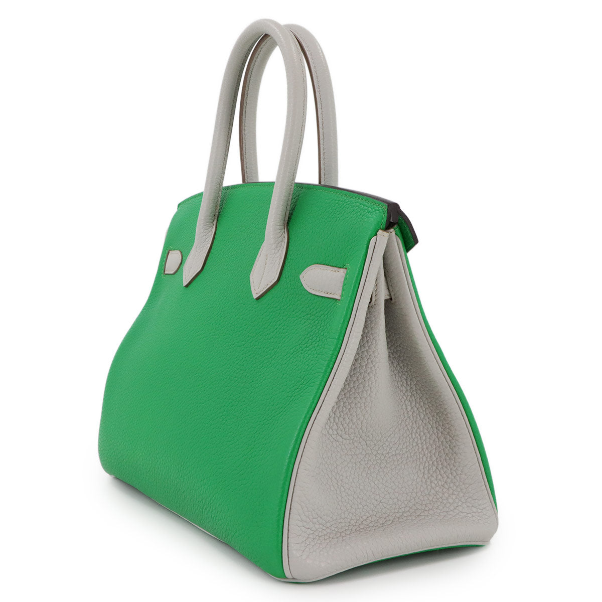 Birkin 30 Personal SPO Taurillon Clemence Bambou Hand Bag