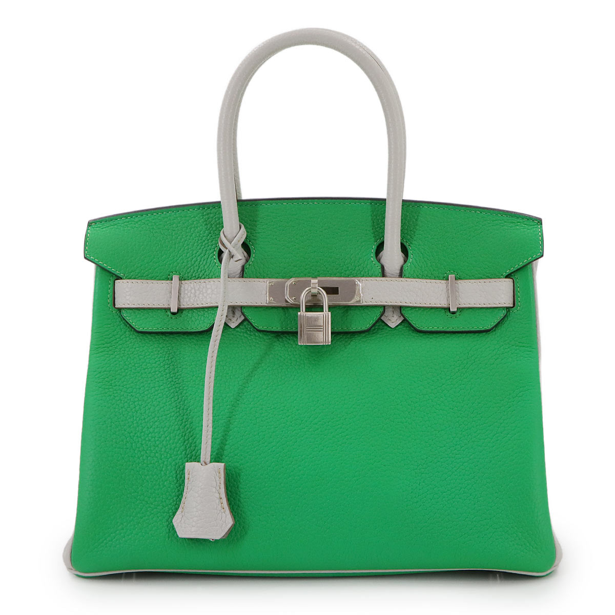 Birkin 30 Personal SPO Taurillon Clemence Bambou Hand Bag