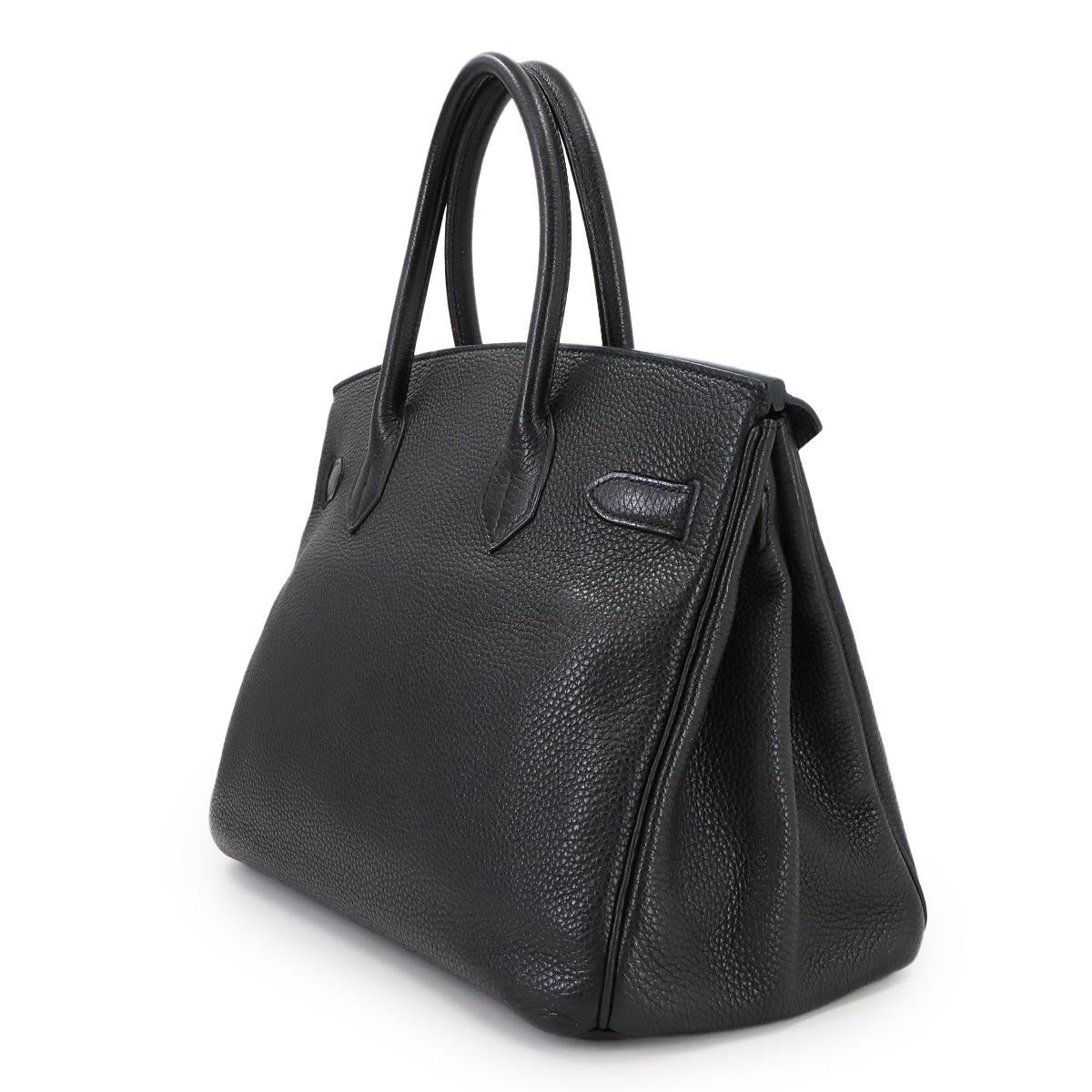 Birkin 30 Hand Bag Veau Togo Black Purse