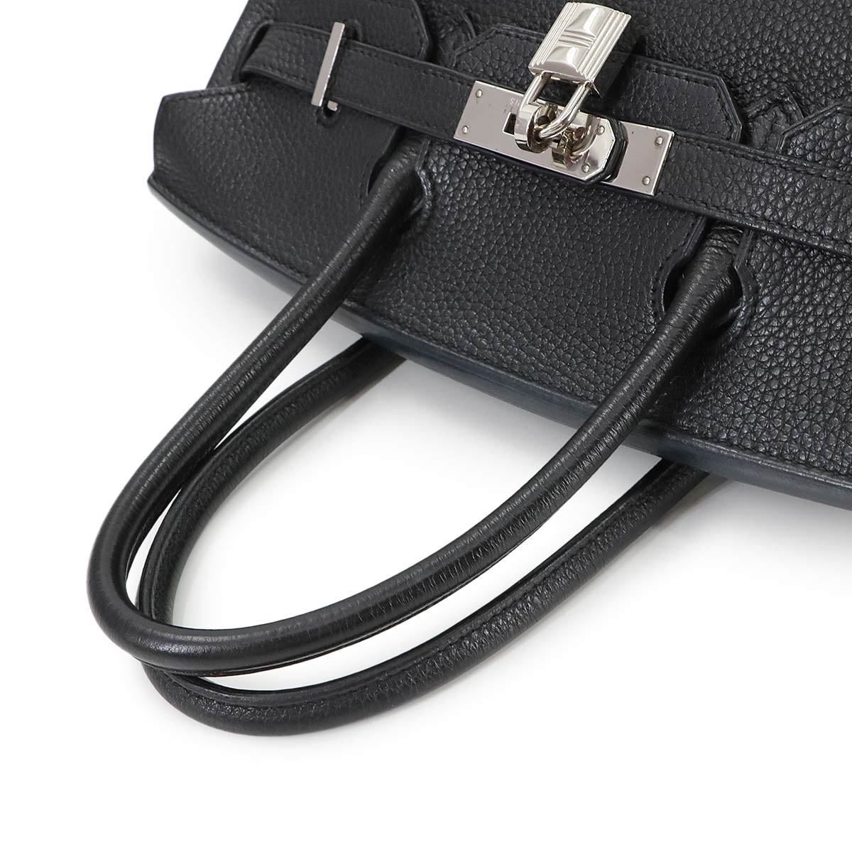 Birkin 30 Hand Bag Veau Togo Black Purse