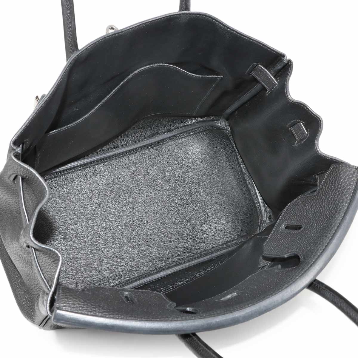 Birkin 30 Hand Bag Veau Togo Black Purse