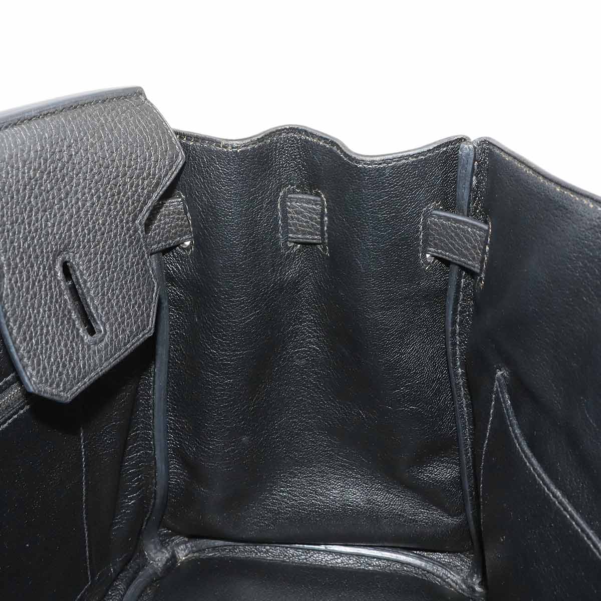 Birkin 30 Hand Bag Veau Togo Black Purse