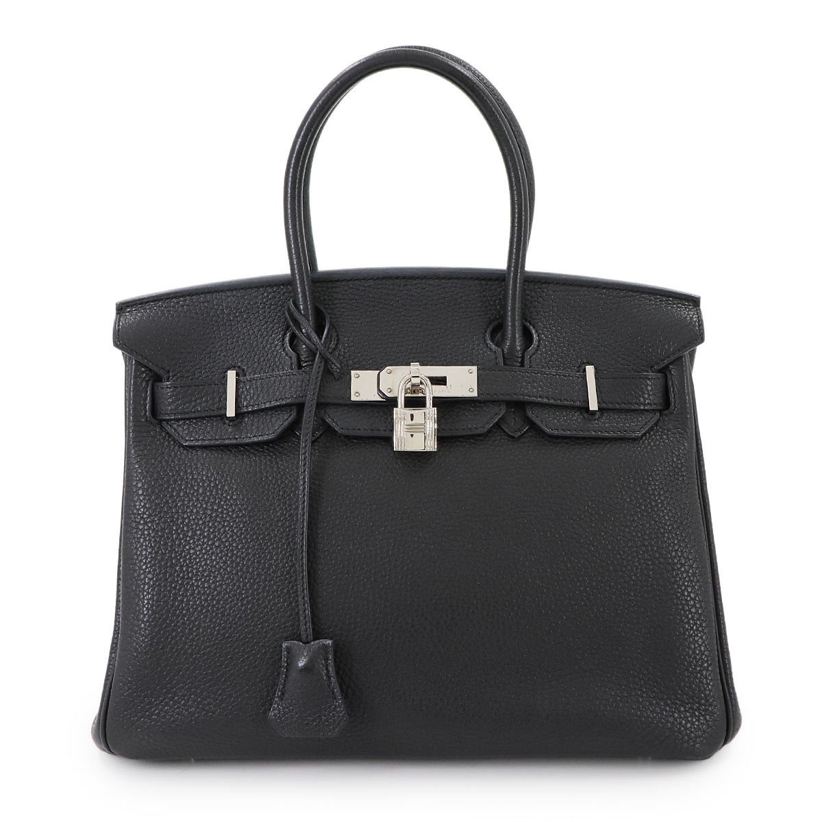 Birkin 30 Hand Bag Veau Togo Black Purse