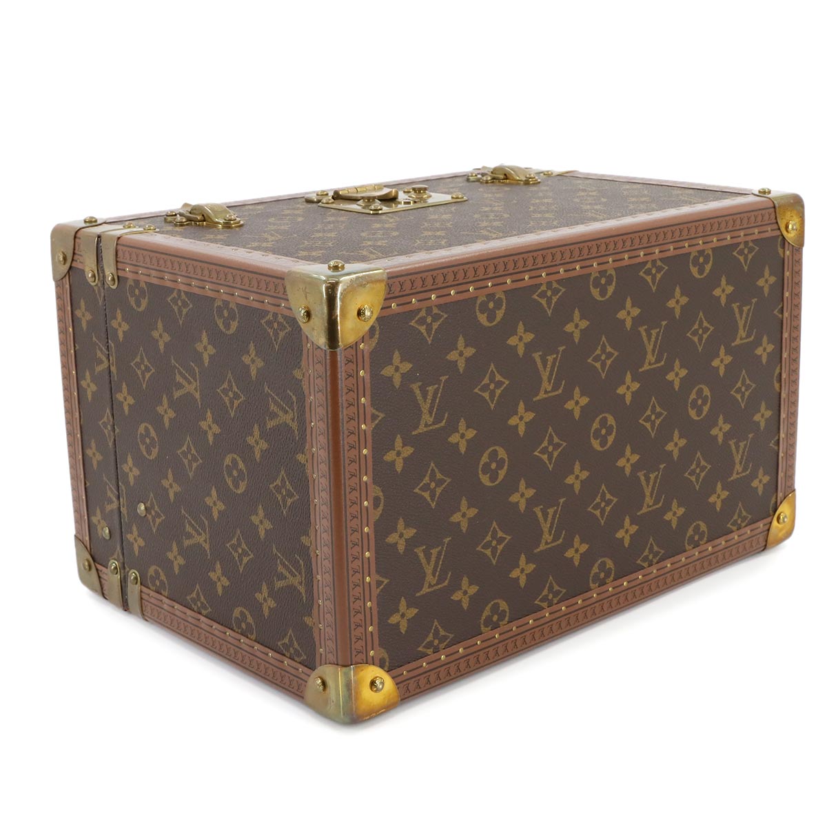 Monogram Boite Pharmacie Cosmetic Box Trunk Bag M21826