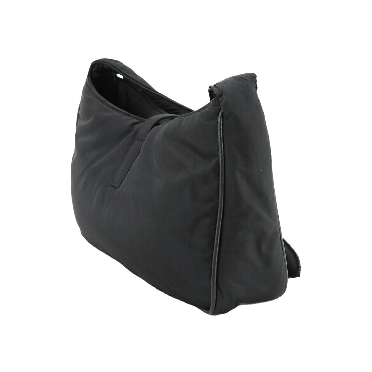 Shoulder Bag Nylon Leather Black 733294 Purse