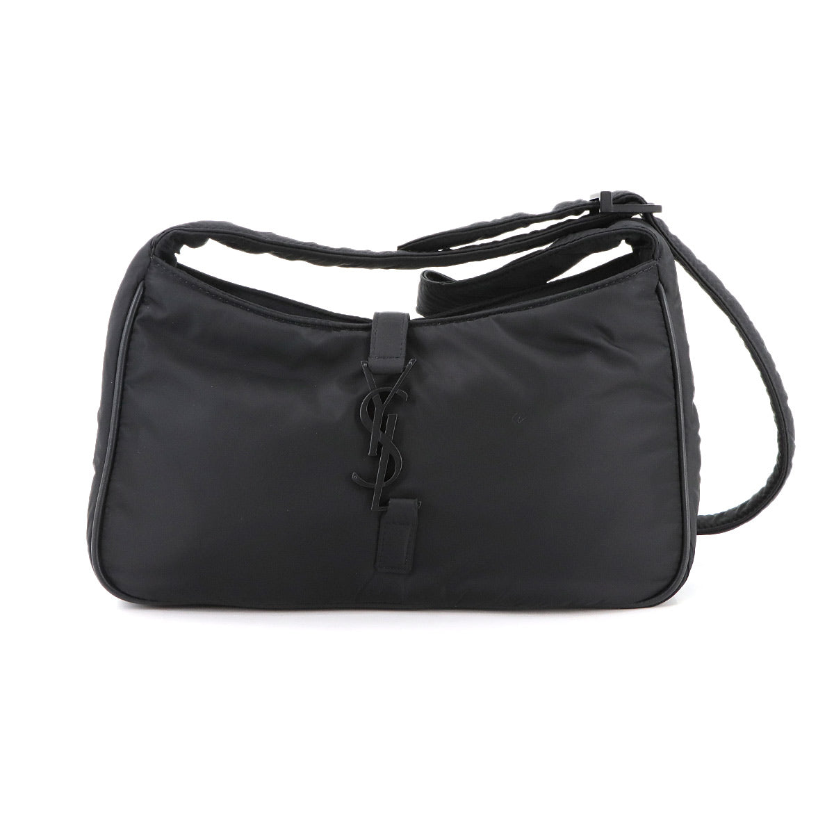 Shoulder Bag Nylon Leather Black 733294 Purse