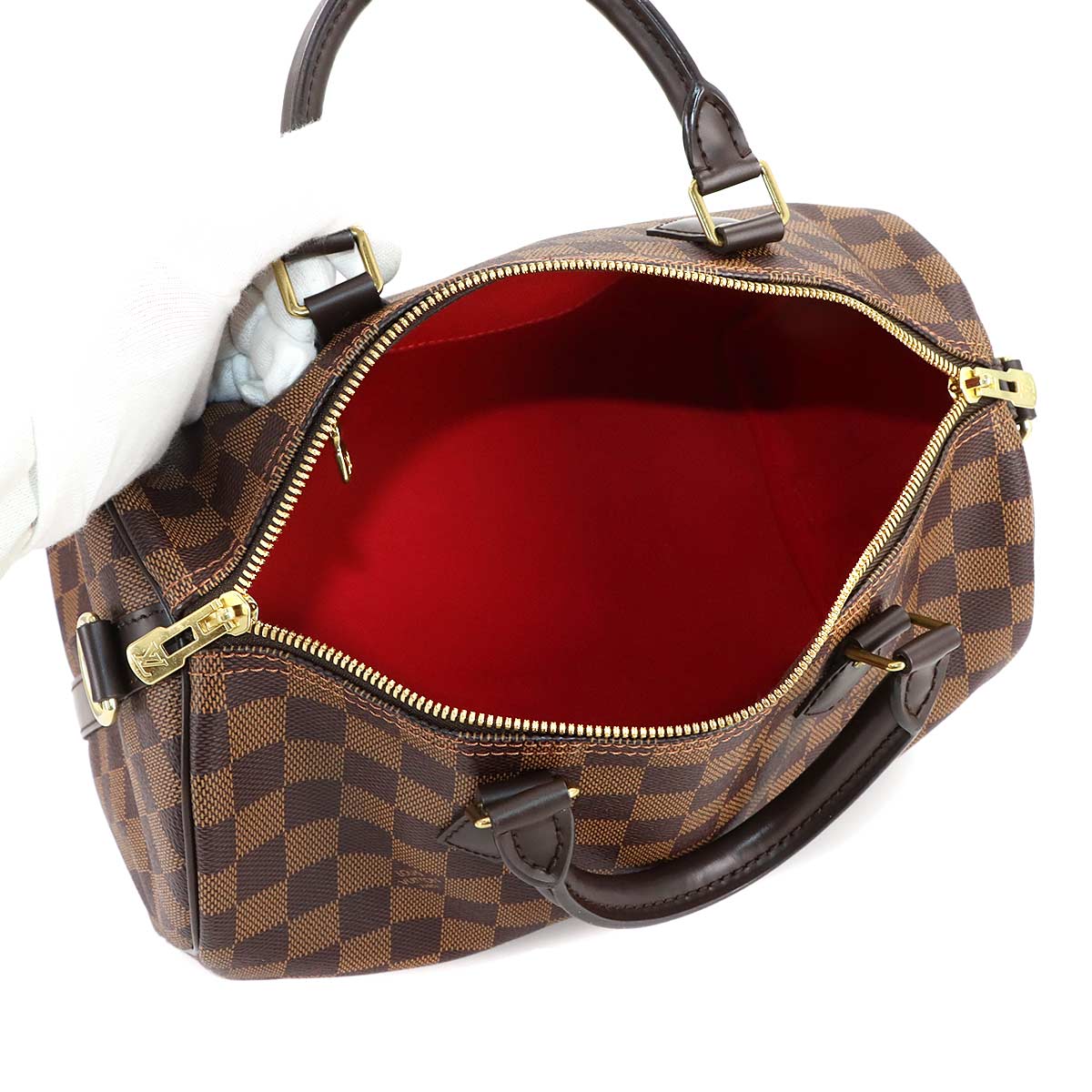 Damier Speedy Bandouliere 30 Hand Shoulder Bag N41367