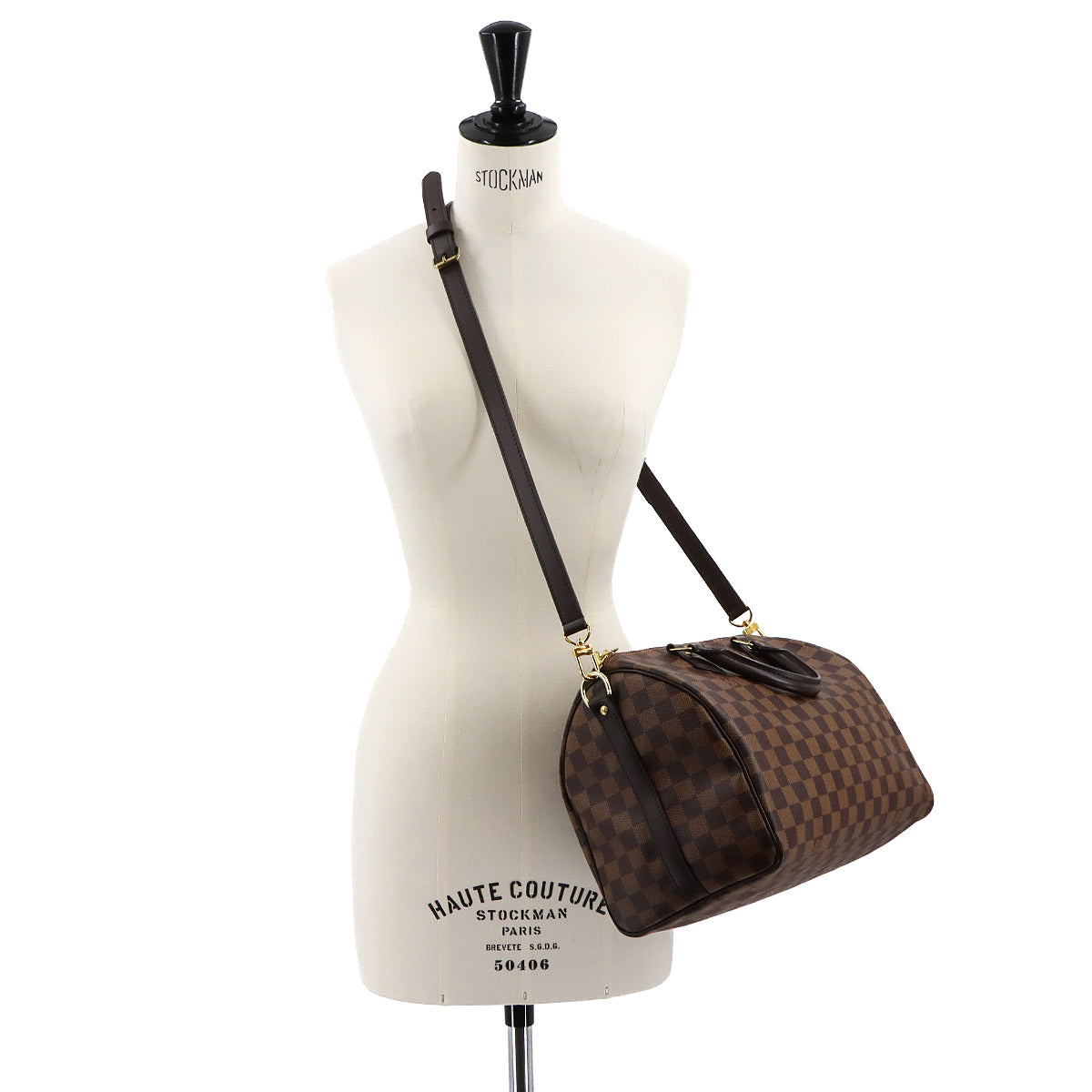 Damier Speedy Bandouliere 30 Hand Shoulder Bag N41367