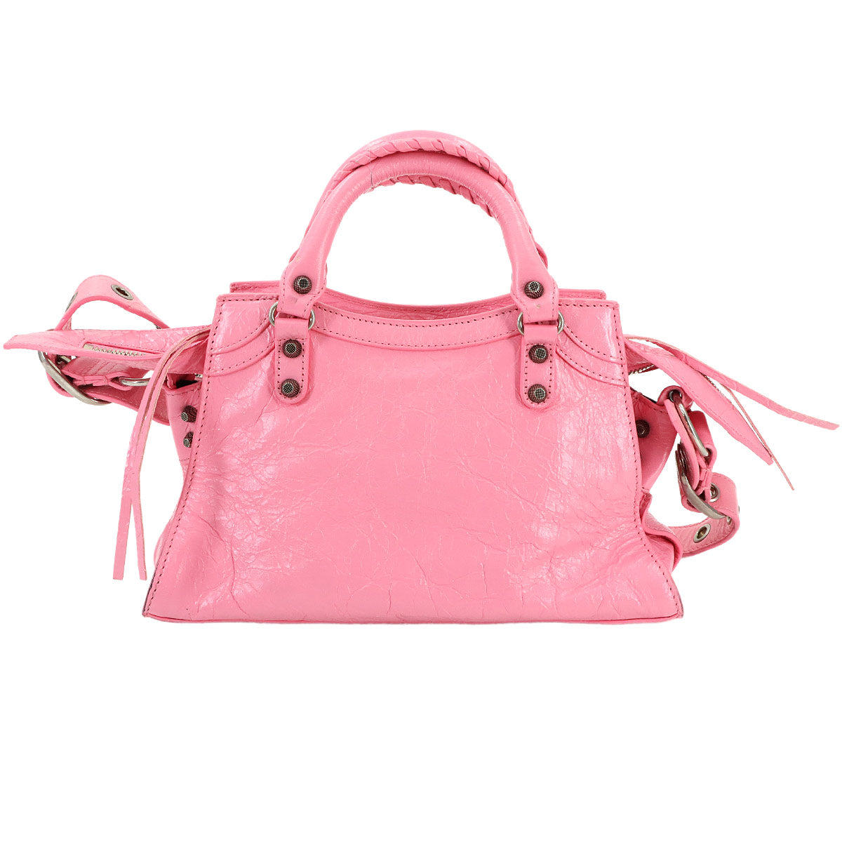 Neo Cagole XS Hand Shoulder Bag Leather Pink 700940
