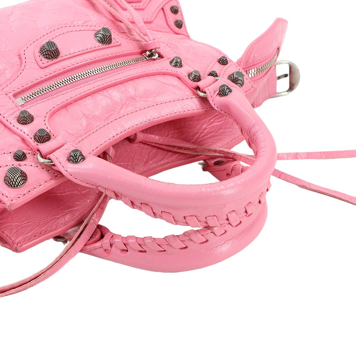 Neo Cagole XS Hand Shoulder Bag Leather Pink 700940