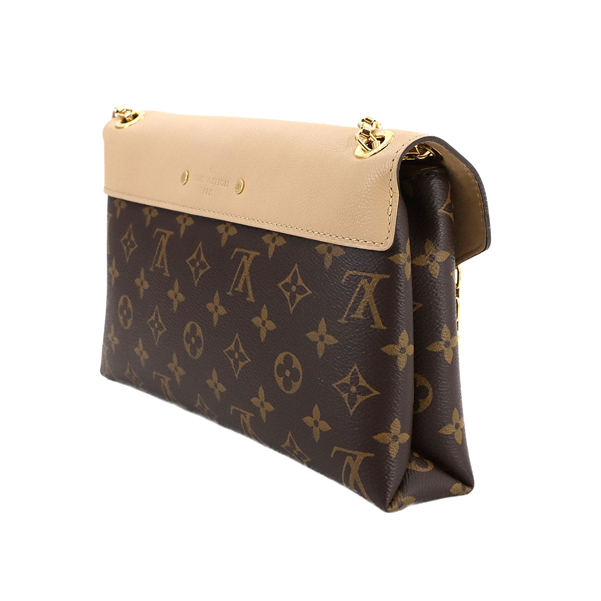 Monogram Pallas Chain Shoulder Bag Dune M50069