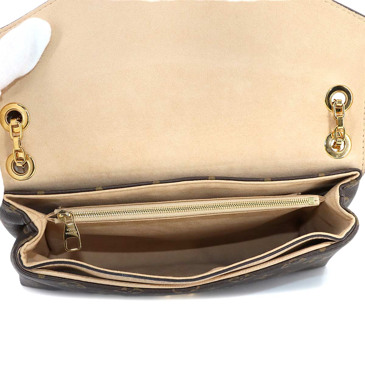 Monogram Pallas Chain Shoulder Bag Dune M50069