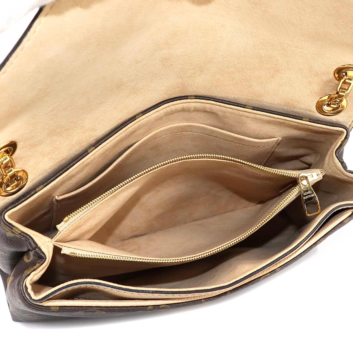 Monogram Pallas Chain Shoulder Bag Dune M50069