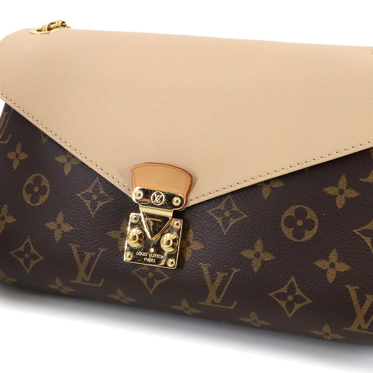 Monogram Pallas Chain Shoulder Bag Dune M50069