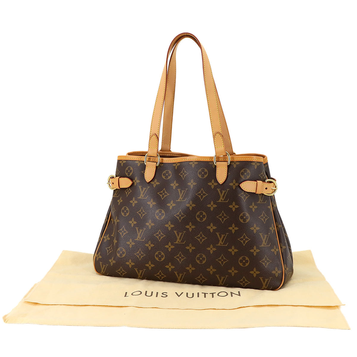 Monogram Batignolles Horizontal Tote Bag M51154 Brown